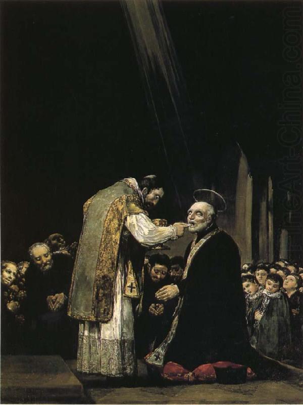 Last Communion of St Joseph of Calasanz, Francisco Goya